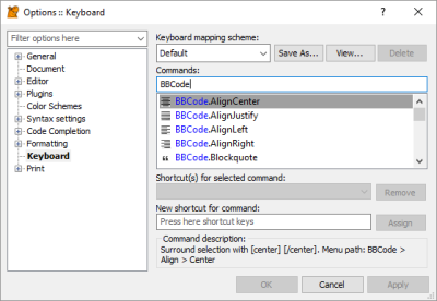 BBCode Commands BBCode Commands